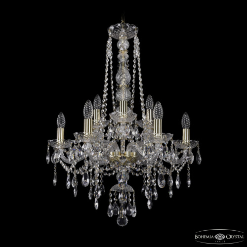 Люстра хрустальная 1415/6+3/200/h-77 G