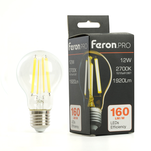 Лампа светодиодная Feron.PRO LB-1112 Шар E27 1920LM 12W 175-265V 2700K фото 8