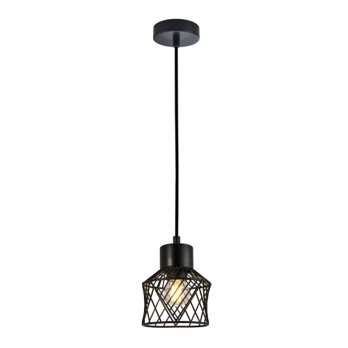 Подвесной светильник Escada 10174/1S E27*40W Black Подвесной светильник Escada 10174/1S E27*40W Black