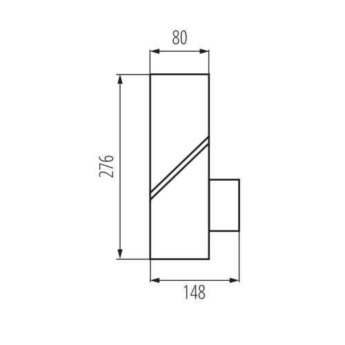 Садовый настенный светильник Kanlux LAVEN EL 28 SE-GR 36547 фото 4