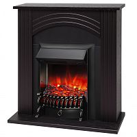 Электрокамин RealFlame Hanna DN орех с очагом Fobos Lux Black