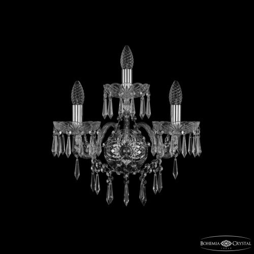 Бра хрустальные 1403B/2+1/160/XL Ni Bohemia Ivele Crystal (Богемия Ивеле Кристалл) Бра хрустальные 1403B/2+1/160/XL Ni Bohemia Ivele Crystal (Богемия Ивеле Кристалл)