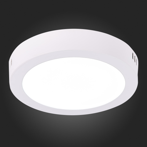 ST112.542.12 Светильник настенно-потолочный Белый LED 1*12W 4000K 795Lm Ra80 120° IP20 D160xH28 90-2 Накладные светильники фото 2 ST112.542.12 Светильник настенно-потолочный Белый LED 1*12W 4000K 795Lm Ra80 120° IP20 D160xH28 90-2 Накладные светильники фото 2