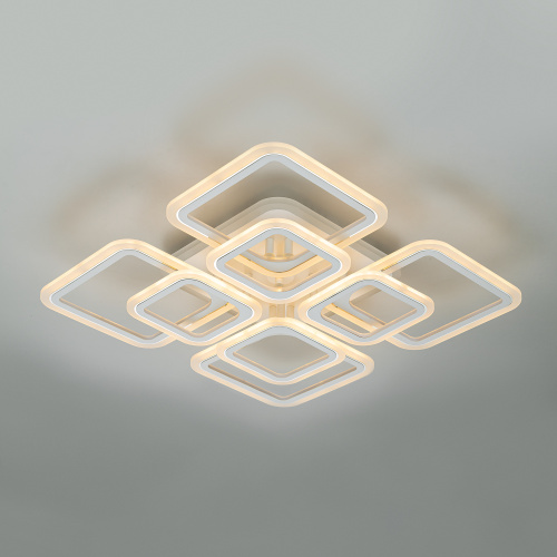 Citilux Марсель Смарт CL232A180E RGB Умная люстра Белая фото 9 Citilux Марсель Смарт CL232A180E RGB Умная люстра Белая фото 9