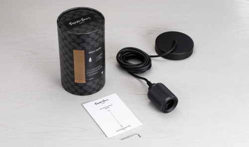 Подвесной светильник Heavy Metal Cross Smoked Bronze фото 2