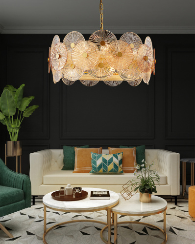 Люстра 8848-80 gold фото 3