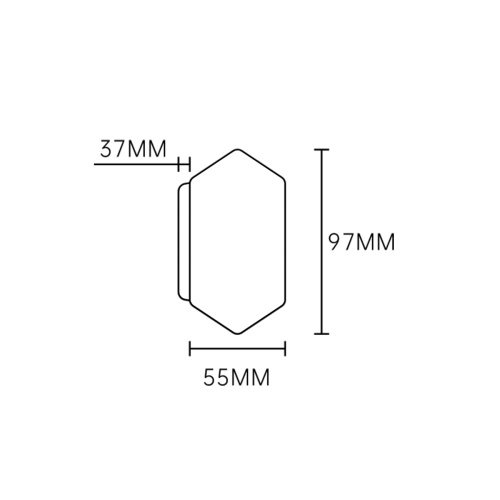 Настенный светильник Escada 30004P/03 LED*2W IP54 Black фото 2