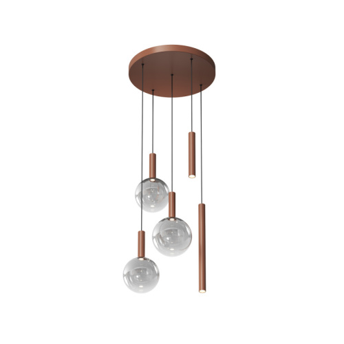 Потолочный подвесной светильник Denkirs BUBBLES | БАББЛС DK6535-CO фото 4 Потолочный подвесной светильник Denkirs BUBBLES | БАББЛС DK6535-CO фото 4