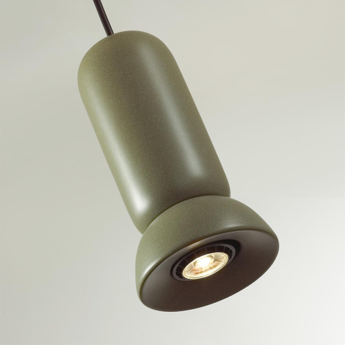 5054/1B PENDANT ODL24 379 черный/зеленый/металл/керамика Подвес GU10 LED 4W KERAMA фото 3 5054/1B PENDANT ODL24 379 черный/зеленый/металл/керамика Подвес GU10 LED 4W KERAMA фото 3