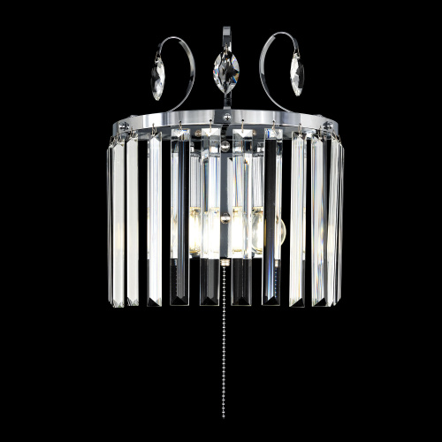 Citilux Инга CL335321 Бра хрустальное с выключателем Хром фото 4 Citilux Инга CL335321 Бра хрустальное с выключателем Хром фото 4