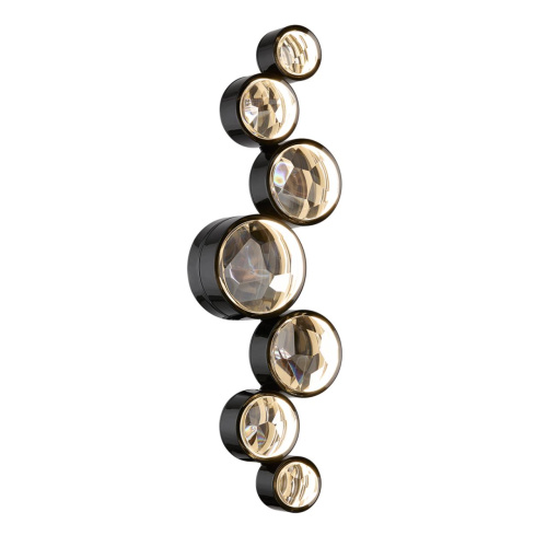 7174/15WLA L-VISION ODL26 Настенный светильник черный/хрусталь/металл IP20 LED 15W 3000K 220-240V SPILLA фото 5 7174/15WLA L-VISION ODL26 Настенный светильник черный/хрусталь/металл IP20 LED 15W 3000K 220-240V SPILLA фото 5