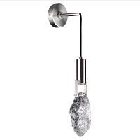6696/5WL MIDCENT ODL24 239 Настенный светильник матовый никель/металл/стекло IP20 LED 5W 200Лм 3000K LIA