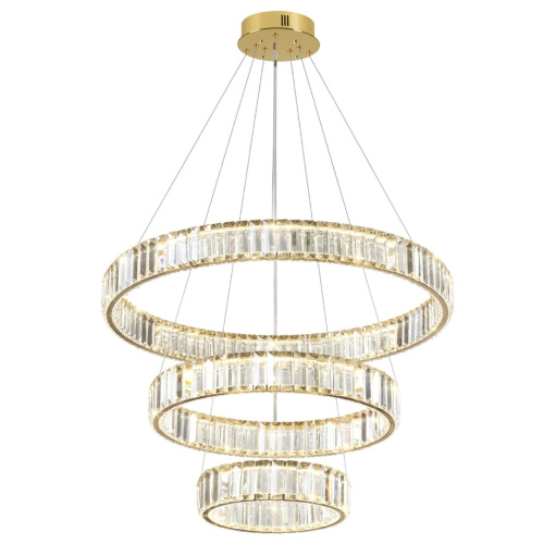 5015/88L L-VISION ODL23 589 золотой/прозрачный металл/хрусталь Люстра LED 88W 4000K 8800Лм VEKIA 5015/88L L-VISION ODL23 589 золотой/прозрачный металл/хрусталь Люстра LED 88W 4000K 8800Лм VEKIA