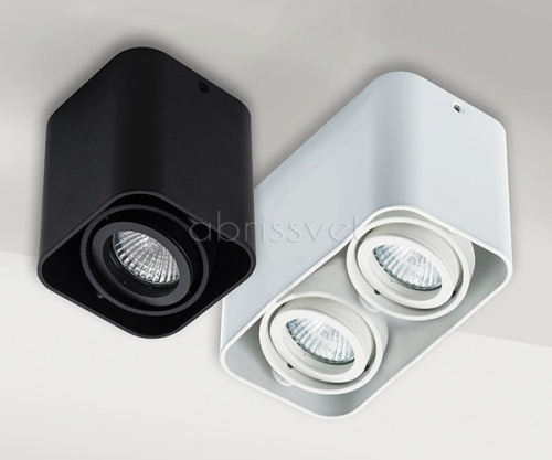 5641 white светильник потолочный поворотный фото 3