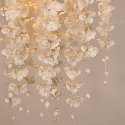 Люстра Cloyd TAONGI C9 / выс. 80 см - керамика - белый (арт.11333) фото 7