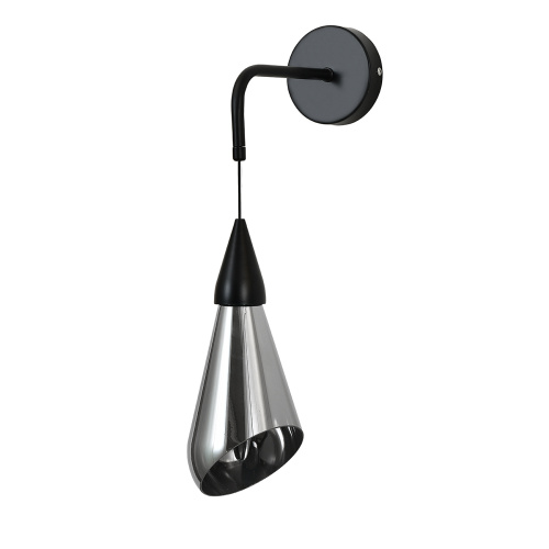 Настенный светильник 11049/1W Black фото 4