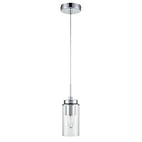 8102/1A COMFI LN26 408 хром/прозрачный металл/металл Подвес Е14 1*40W 220V ISHA