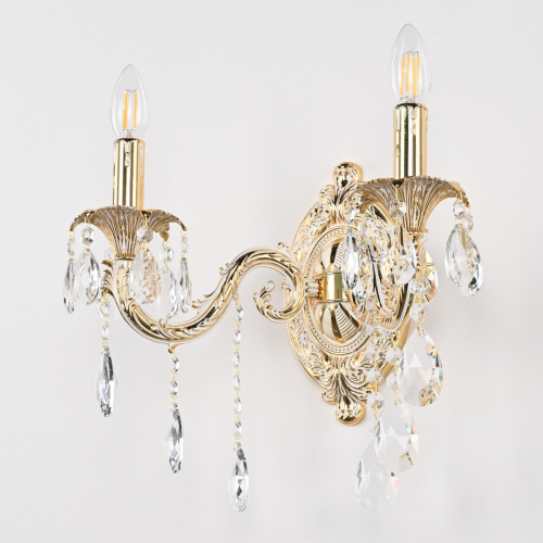 Бра с хрустальными подвесками AL7901B10/2/175 B GW Bohemia Ivele Crystal (Богемия Ивеле Кристалл) фото 5