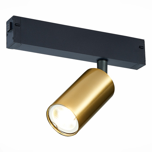 ST503.206.01 Св-к трек. Золотистый GU10 1*50W  IP20 L100xW54xH142 180-240V Без ламп SKYLINE 220 фото 2