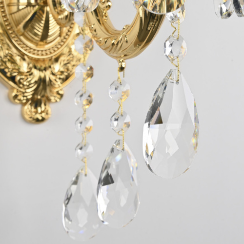 Бра с хрустальными подвесками AL7901B10/1/175 B G Bohemia Ivele Crystal (Богемия Ивеле Кристалл) фото 3