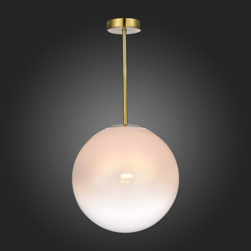 SL1190.212.01 Светильник потолочный ST-Luce Золотистый/Прозрачно-белый E27 1*60W CASSIUS фото 3