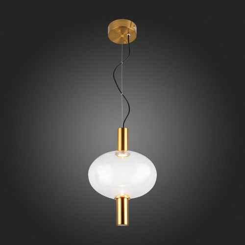 SL1582.303.01 Светильник подвесной ST-Luce Бронзовый/Прозрачный LED 1*7W 2700K ALLENORE фото 9