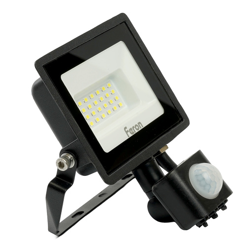 Светодиодный прожектор Feron с датчиком  LL-906 IP65 20W 6400K фото 3