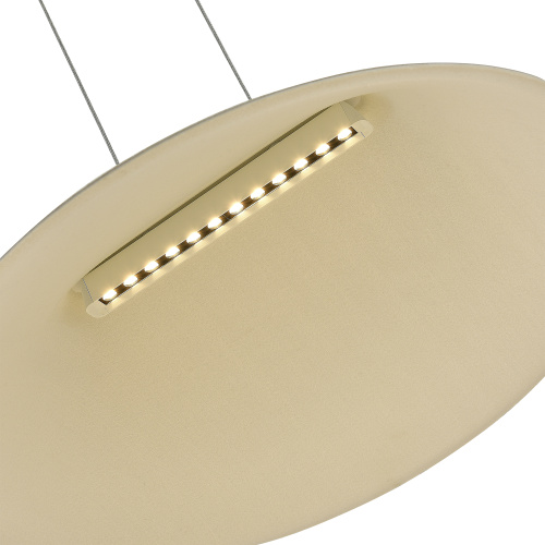 SL3001.713.01 Светильник подвесной ST-Luce Бежевый,Белый/Бежевый,Белый LED 1*12W SENTITO фото 6