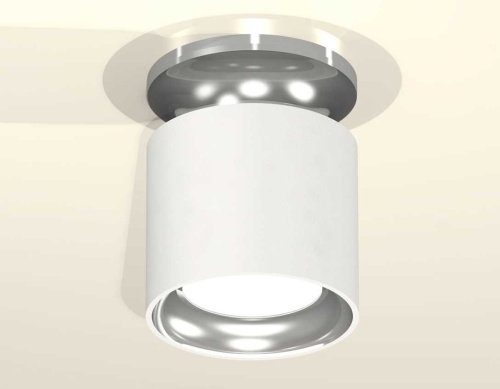 Комплект накладного светильника Ambrella light Techno Spot XS7401103 SWH/PSL белый песок/серебро полированное (N7927, C7401, N7022) фото 3