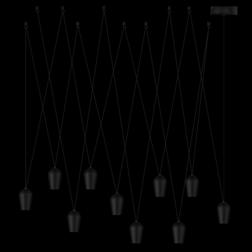 10357/10 Подвесной светильник LOFT IT Blackout фото 2