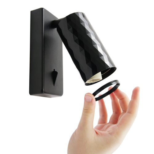 Светильник Feron ML1880 PRISM 35W, 230V, GU10, чёрный фото 17