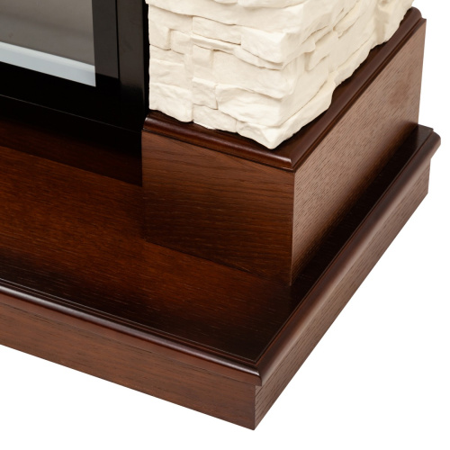 Электрокамин RealFlame Michigan 42/BV NT орех с очагом Beverly 1000 фото 6