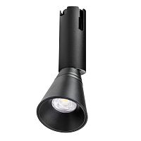 210847 Светильник 48V (D65) DUE HERMES 6W 590LM 36G ЧЕРНЫЙ 4000K