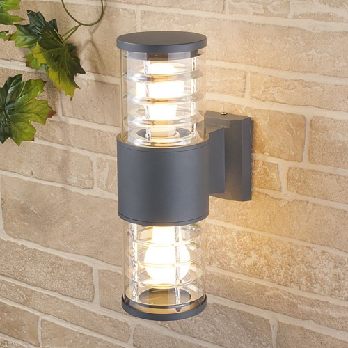 Настенный уличный светильник 1407 Techno cерый IP54 1407 Techno cерый фото 4 Настенный уличный светильник 1407 Techno cерый IP54 1407 Techno cерый фото 4