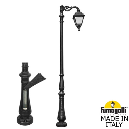 Fumagalli Парковый фонарь FUMAGALLI TABOR ADAM/SIMON 1L U33.205.M10.AXH27 Fumagalli Парковый фонарь FUMAGALLI TABOR ADAM/SIMON 1L U33.205.M10.AXH27