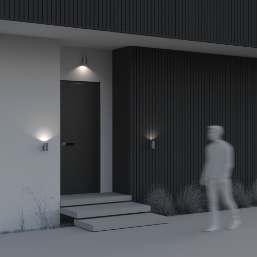 Уличный настенный светильник Outdoor O574WL-01GR фото 2