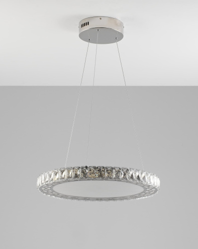 Светодиодная подвесная люстра Moderli V1600-PL Ice фото 6 Светодиодная подвесная люстра Moderli V1600-PL Ice фото 6