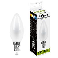 Лампа светодиодная Feron LB-73 Свеча E14 9W 230V 4000K