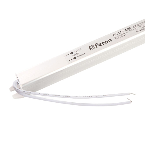 Трансформатор электронный для светодиодной ленты 48W 12V (драйвер), LB001 FERON фото 4