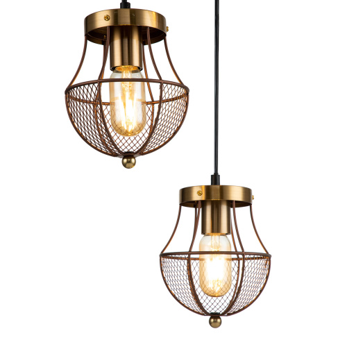 Подвесной светильник 10011/3P Gold фото 3