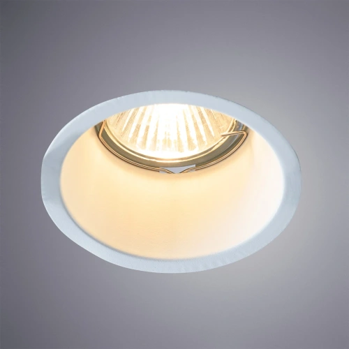 Точечный встраиваемый светильник Arte Lamp GRUS A6667PL-1WH фото 2 Точечный встраиваемый светильник Arte Lamp GRUS A6667PL-1WH фото 2
