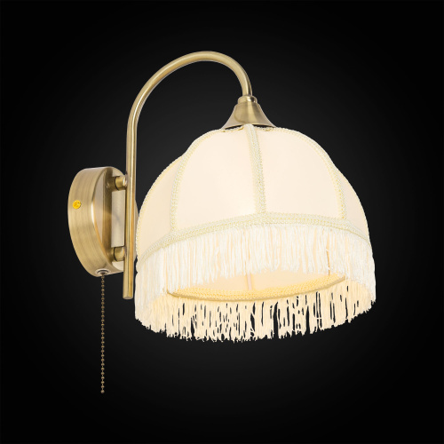 Citilux Базель CL407311 Бра с бежевым абажуром и выключателем фото 2 Citilux Базель CL407311 Бра с бежевым абажуром и выключателем фото 2