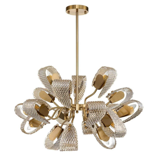 Подвесная люстра Indigo Fless 11033/18R Amber V000345 Подвесная люстра Indigo Fless 11033/18R Amber V000345