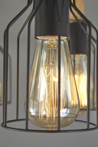 Потолочный светильник Escada 469/3PL E27*60W Black фото 2 Потолочный светильник Escada 469/3PL E27*60W Black фото 2