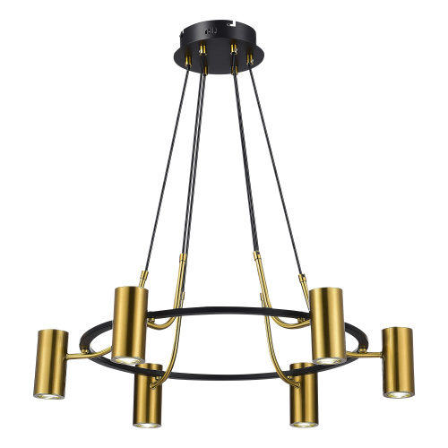 SL1215.403.06 Светильник подвесной ST-Luce Черный, Латунь/Латунь GU10 6*5W 4000K TALIA фото 4