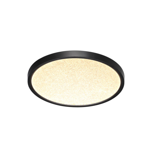 7662/24L MITRA LED SN 555 Светильник пластик/белый/черный LED 24Вт 3000/4000K D300 IP40 OMEGA BLACK фото 3 7662/24L MITRA LED SN 555 Светильник пластик/белый/черный LED 24Вт 3000/4000K D300 IP40 OMEGA BLACK фото 3