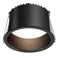 359237 SPOT NT23 536 черный Светильник встраиваемый светодиодный IP20 LED 12W 220V 840Лм 3000К TRAN