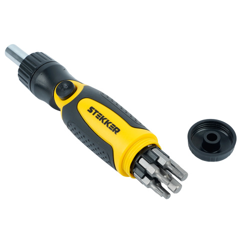 STLS004 Отвертка реверсивная с битами, 14 предметов фото 7 STLS004 Отвертка реверсивная с битами, 14 предметов фото 7