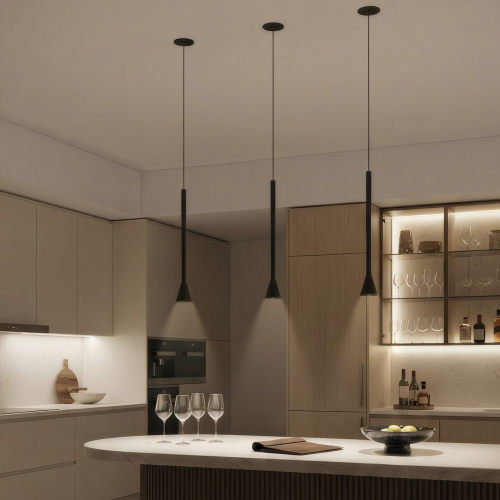 Citilux DUZA CL51711_BD Подвесной встраиваемый светильник Чёрный фото 5 Citilux DUZA CL51711_BD Подвесной встраиваемый светильник Чёрный фото 5