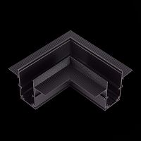 ST007.429.00 Угол-соединитель для встраиваемого магнитного шинопровода под ГКЛ 9м ST-Luce Черный SKYLINE 48